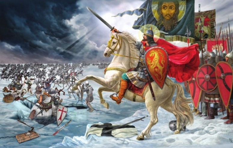 18 апреля - День победы русских воинов князя Александра Невского над немецкими рыцарями на Чудском озере